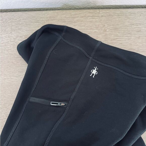 Smartwool Women’s Black Base Layer Wool Active Leggings XS - Picture 8 of 8